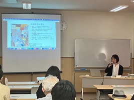 名古屋市緑図書館で講演会