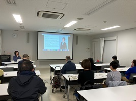 名古屋市緑図書館で講演会